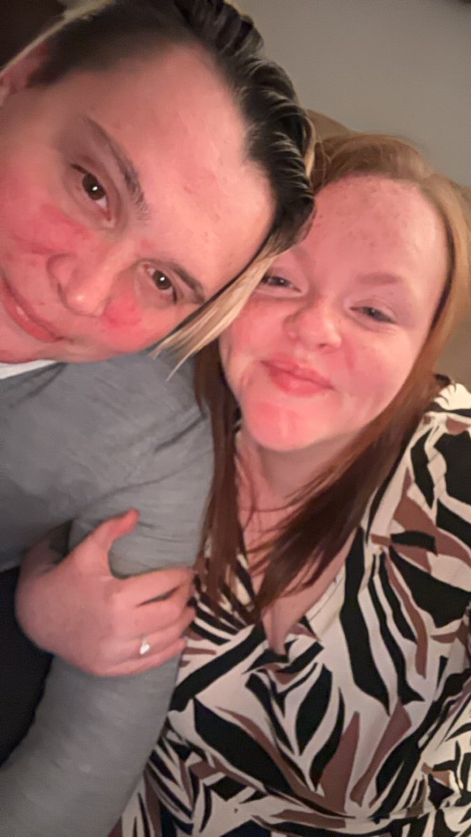 Kakoony's tweet photo. 1 year and 1 month of us. ❤️ so much in a year but the happiest I’ve ever been in my life. I love you jevgenija. 💍🏠🐈‍⬛ https://t.co/mcvyyoMi4p