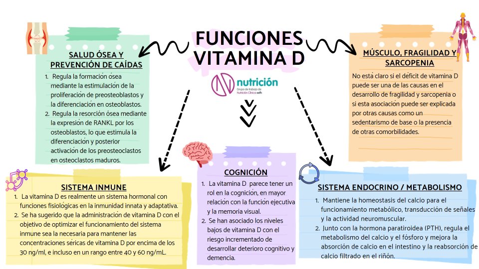 GrupoNutri's tweet photo. Conozcamos un poco mas de la Vitamina D
Realización propia @GrupoNutri https://t.co/7twE0m8uI0