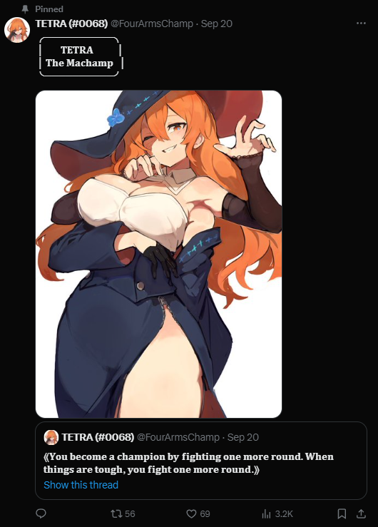 [✍︎writing.fox] 69 Likes.. Nice~