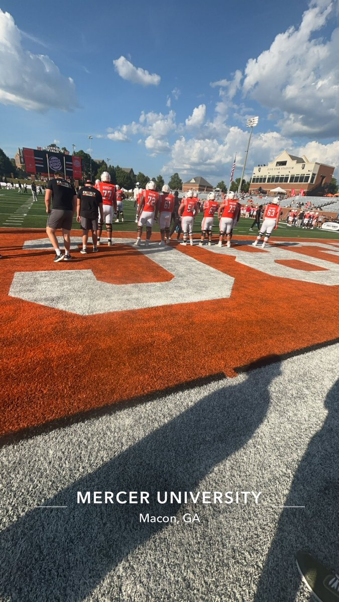 I had a great time <a href="/MercerFootball/">Mercer Football</a> last night I appreciate the invite <a href="/TO_65FB/">Tyler Orlosky</a> <a href="/CoachJones_25/">Fred Jones</a>