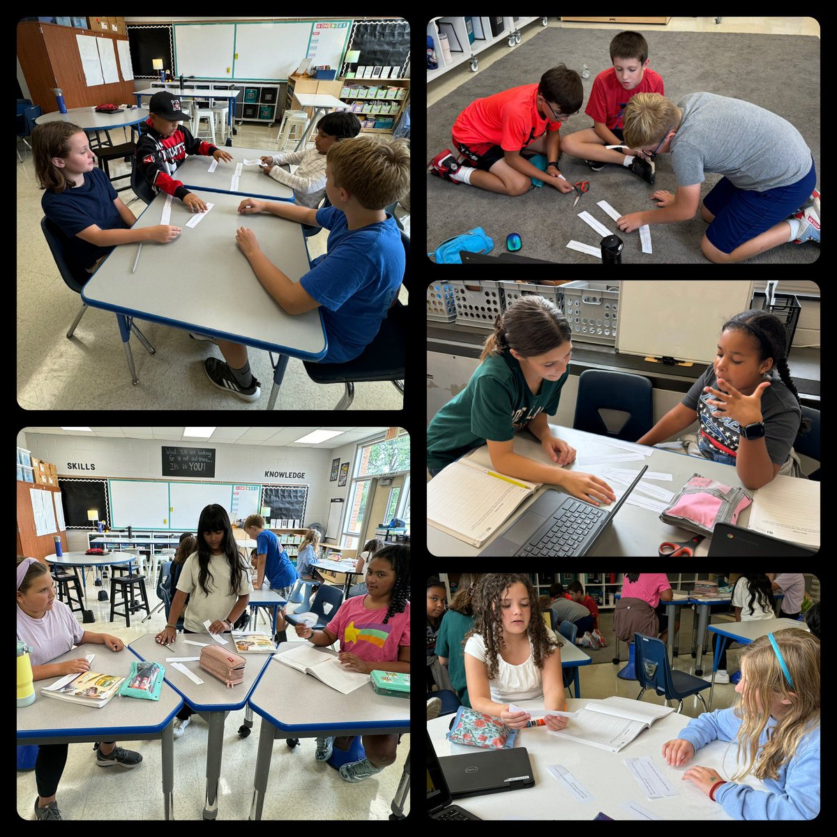 Some group work during ELA! <a href="/ClaraBartonElem/">Clara Barton Elem</a>