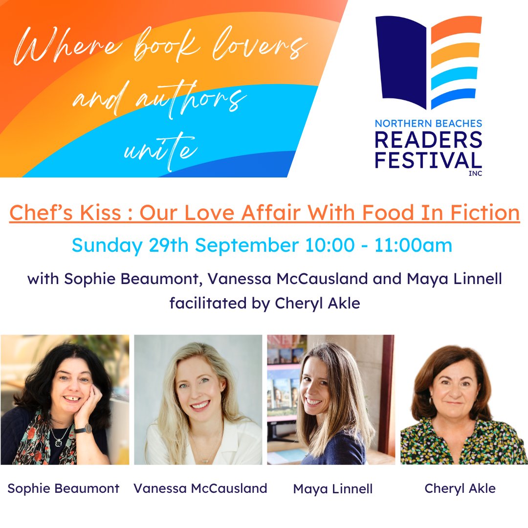 Sophie Masson (@sophiemasson1) on Twitter photo So looking forward to what promises to be a delicious conversation in great company!
<a href="/ultimopress/">Ultimo Press</a> So looking forward to what promises to be a delicious conversation in great company!
<a href="/ultimopress/">Ultimo Press</a>