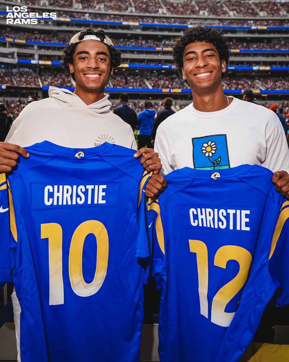 Hoopers in the #RamsHouse 👋