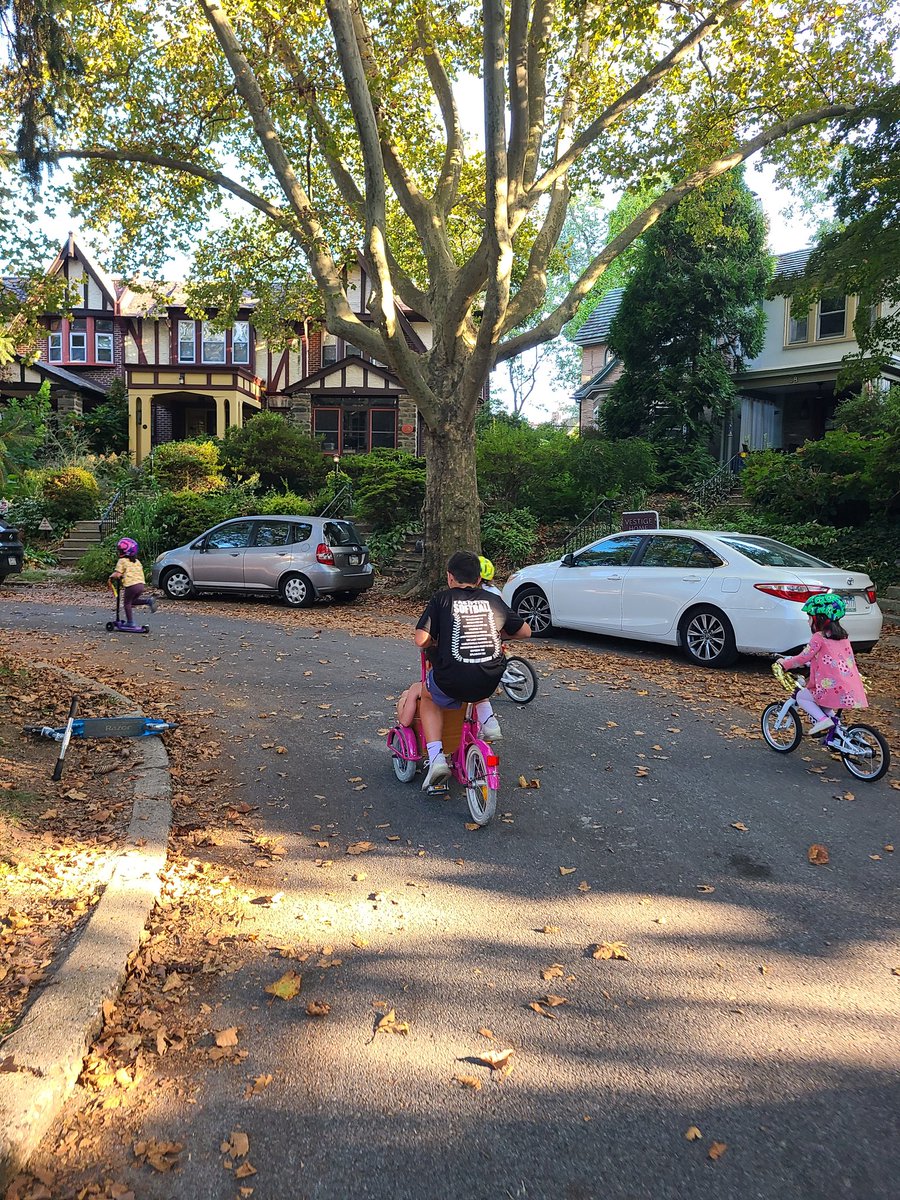 "Kids don't play outside anymore." 🤷