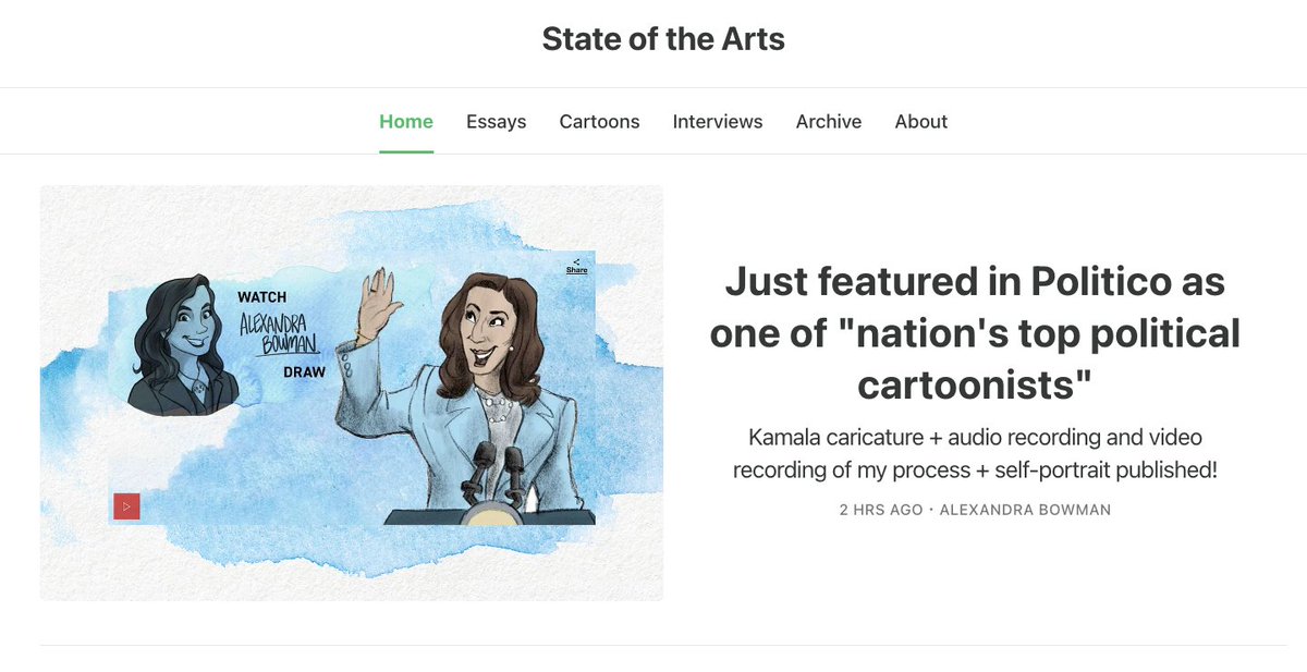 scripta_bene's tweet image. And now for a tweet that I&apos;m excited to write. 

Check out my latest Substack post to see the drawing of &quot;Trump, as an anthropomorphic mouse in front of a White House decorated with cheese... for some reason&quot; that was mentioned in @politico: 

stateofthearts.substack.com/p/just-feature…