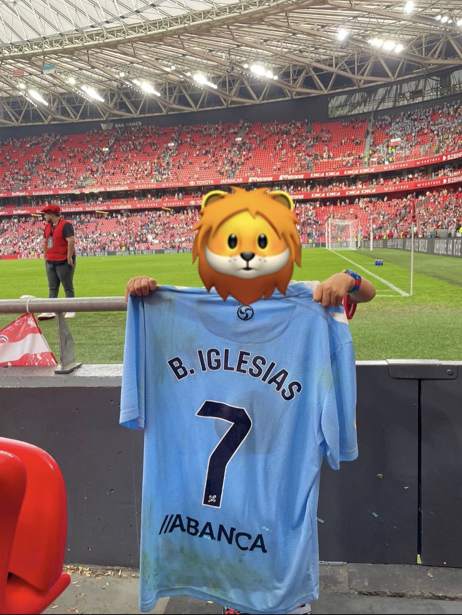 11/11
Eskerrik asko, Borja, un pequeño gesto para ti q ha supuesto un mundo para él. 

Te mandamos un abrazo gigante y toda la suerte del mundo para que las cosas te salgan a pedir de boca, q es, ni mas ni menos, lo q mereces. 🐼🦁