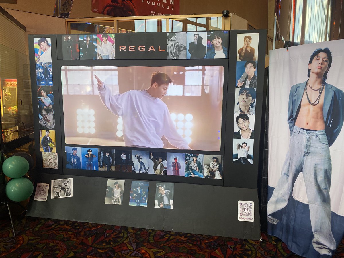 bangtan__belle's tweet photo. Finally watched #JUNGKOOK_IAMSTILL with @Tawannie7 yesterday &amp; almost 200 other ARMYs, some driving 2-3 hours to join us. It was a lot of fun, loved hearing reactions throughout the docu 💜 Thank you to our local ARMYs who decorated and organized everything! #SDARMY #BTS_ARMY https://t.co/9Og1S5mj9U