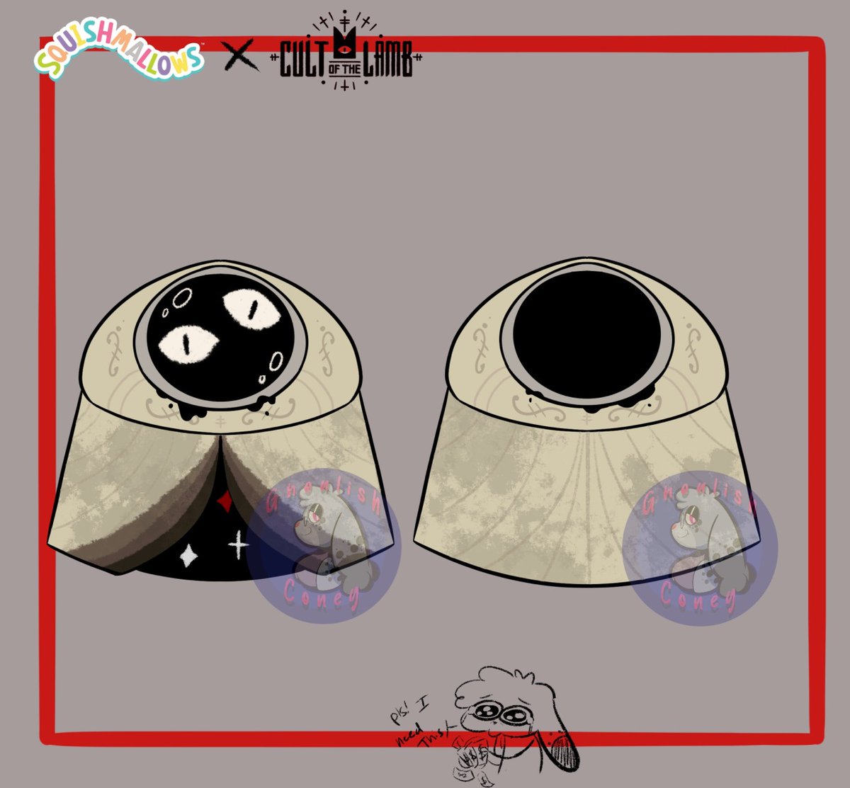 Ghoulish_Coney's tweet photo. Part 4 COTL x Squishmallows
The mystic seller was a toughie. Dont worry, catching up with others now😅
#squishmallows #cotlfanart #cotllamb #cultofothelambfanart #cultofthelambgoat #cotlgoat #sozo #cotlsozo #CultoftheLamb https://t.co/lIF9yq0eVO
