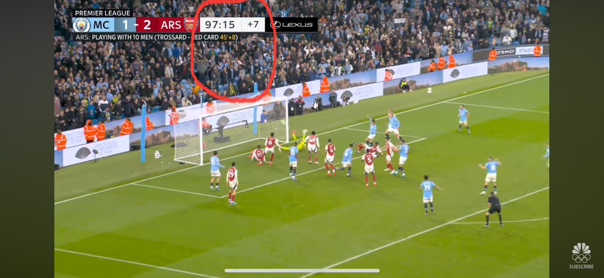 Muyiwa Akinyosoye, P.Eng, MSc, PMP (@muyiwakinyosoye) on Twitter photo <a href="/markgoldbridge/">Mark Goldbridge</a> 10 man down - entire 2nd half for a minor shoulder check “offence” - with the equalizer coming after announced 7mins extra time. Really!!! Absolute daylight robbery <a href="/markgoldbridge/">Mark Goldbridge</a> 10 man down - entire 2nd half for a minor shoulder check “offence” - with the equalizer coming after announced 7mins extra time. Really!!! Absolute daylight robbery
