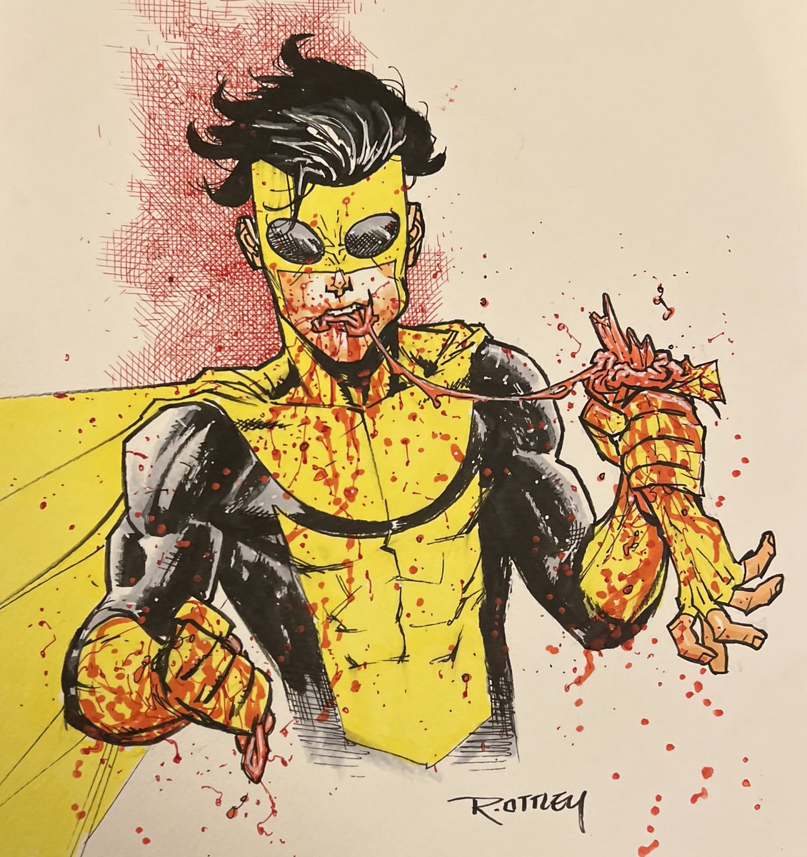 RyanOttley's tweet photo. Dinner time! @baltimorecomics https://t.co/MWrxQlpAXg