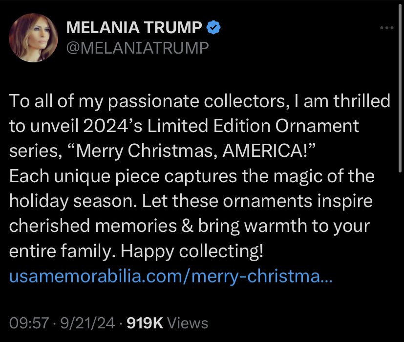 RpsAgainstTrump's tweet photo. The Trump family is selling like there's no tomorrow and they're not going to win in November https://t.co/OBjfSQQcnI