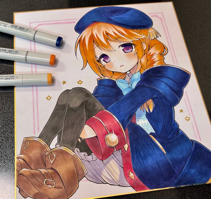 色紙できたので持っていきます!
実物見に来ていただけると嬉しいです!! 