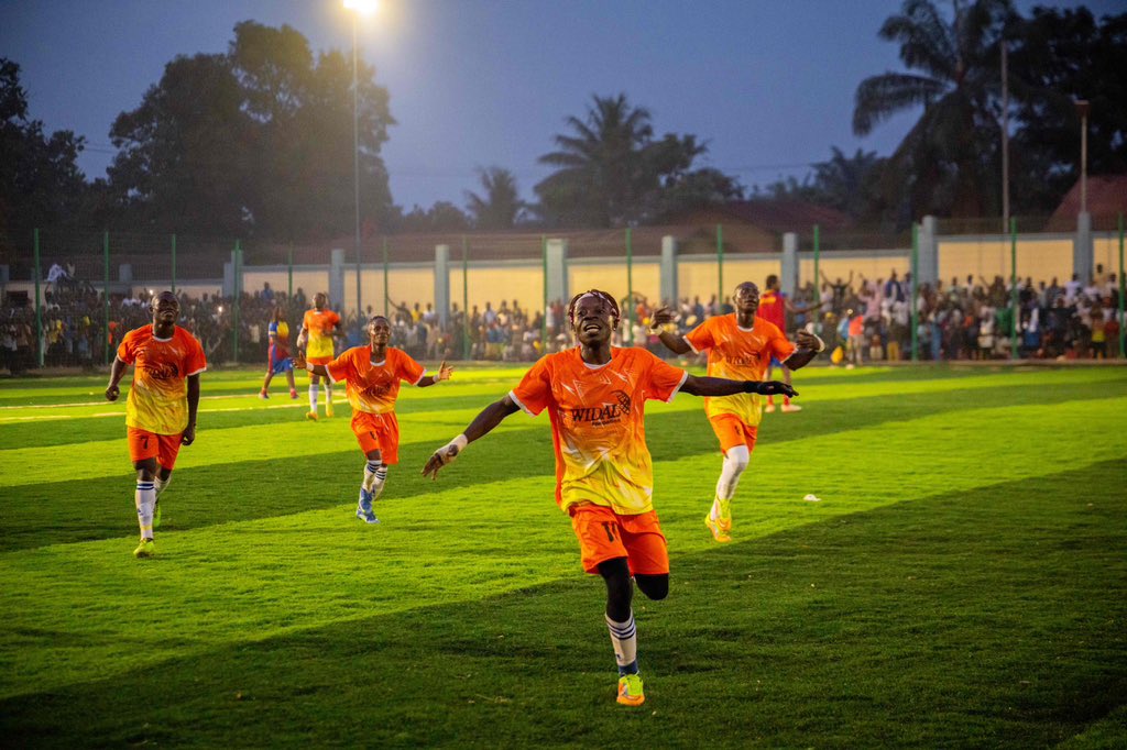 KerenBashale's tweet photo. La ville de Boende a franchi une étape historique ce dimanche 22 septembre par l’inauguration du Stade @GuyLoando_, un complexe sportif moderne construit grâce au soutien de la Fondation WIDAL. Ce stade GLM prend, à nos yeux, une figure de symbole du dynamisme de SE @GuyLoando_. https://t.co/ruzLVIqBlF