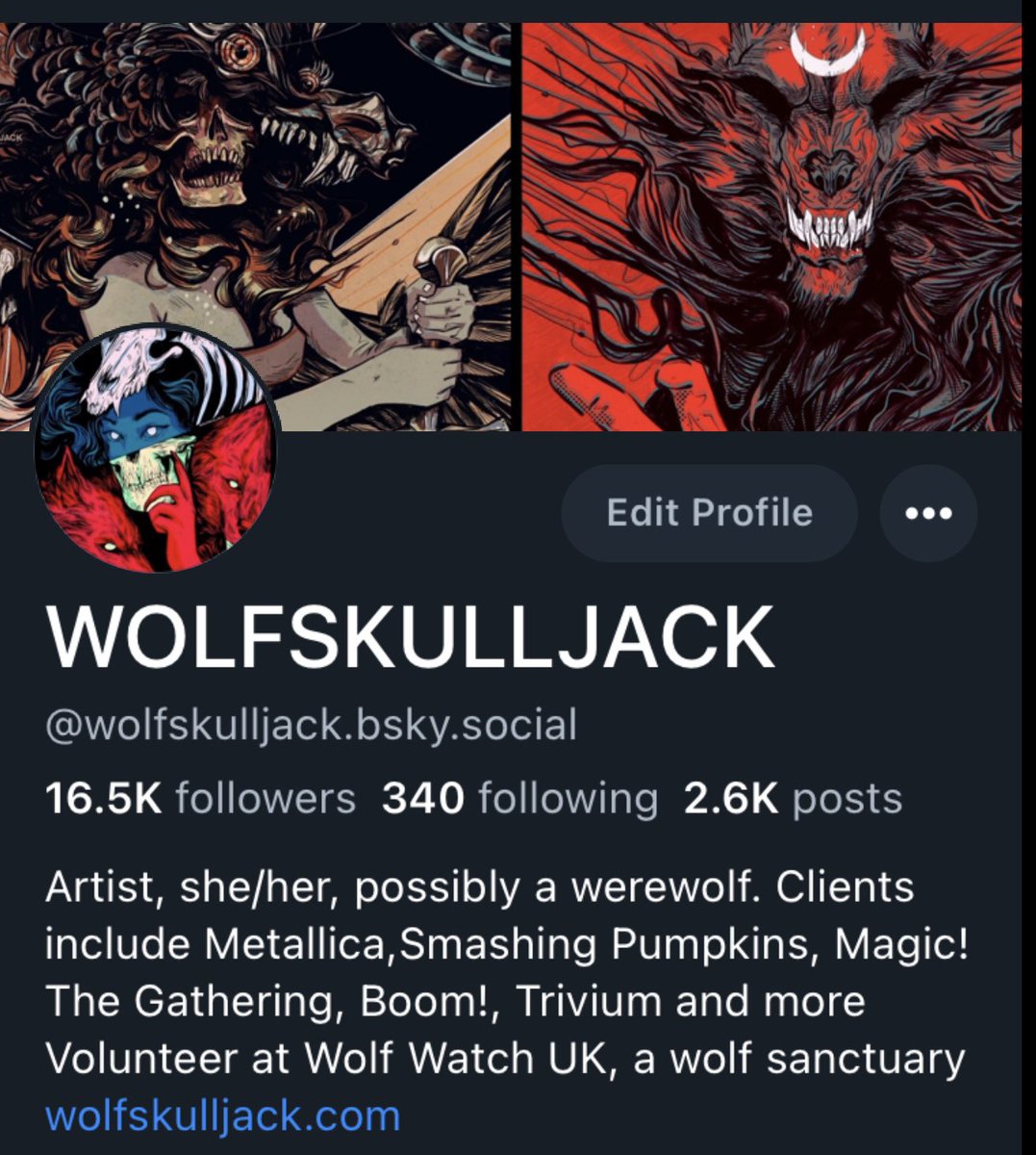 I’m very suprised to learn that I’ve gotten a fair number of brand new followers on Bluesky who have never seen me on any other platform before! I’m liking it over there!

bsky.app/profile/wolfsk…