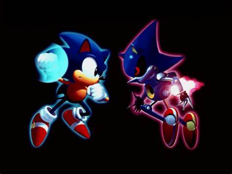 AraceliGhda's tweet photo. @SonicOfficialJP Happy Aniversary #SonicCD! (best sonic game)  and Happy 31° Birthday #AmyRose and #MetaSonic! 🎉💙💗🦔🌹🤖🫶🏿 😊 It was incredible to face Metal Sonic at Stardust speedway I love this robotic hedgehog and save Amy and little planet, will also always be cute how Amy met Sonic ☺️ https://t.co/wZeg1CmoCq