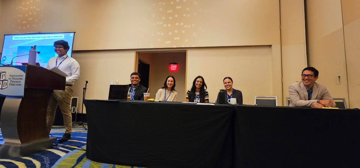 Great experience leading a session with <a href="/UChiPritzker/">UChicago Pritzker School of Medicine</a> MS3 Nitin Vidyasagar, Pritzker grad &amp; <a href="/ComerChildrens/">Comer Children's Hospital</a> PGY1 <a href="/gabriela_b_b/">Gabriela Betancourt</a> &amp; colleagues from <a href="/StanfordMed/">Stanford Medicine</a>, <a href="/VUMCDiscoveries/">Vanderbilt University Medical Center</a>, <a href="/ChildrensNatl/">Children's National Hospital 🏥</a> &amp; <a href="/RushUniversity/">Rush University</a> addressing #pedsworkforce <a href="/APPDconnect/">APPD</a> #MedTwitter #MedEd #Pediatrics