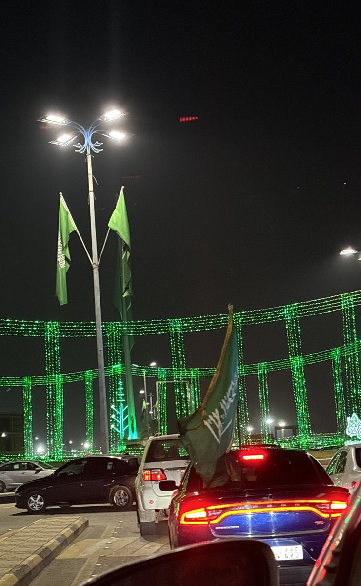 #نحلم_ونحقق 
 #اليوم_الوطني_السعودي_94

مجدها عز وحاضرها فخر 💚🇸🇦