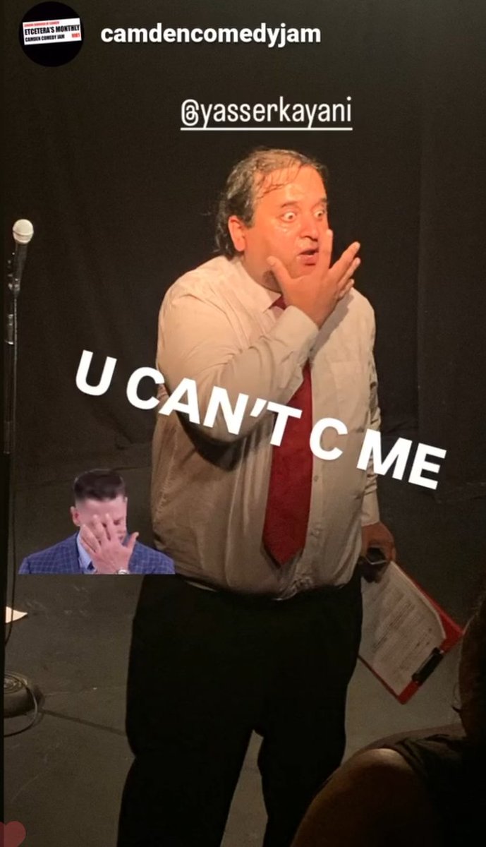 Yasser Kayani (@ykayani81) on Twitter photo A huge thanks to everyone who came to see us at the utterly bonkers September Camden Comedy Jam at <a href="/EtceteraTheatre/">Etcetera Theatre</a> with MC Ana Little, slapstick lunatics 21st Century Cox, Marco Chiu, Matt Lowes and yours truly as Sadiq Khan, <a href="/ykayani81/">Yasser Kayani</a>.
Next show in October at Halloween xx 🎃 A huge thanks to everyone who came to see us at the utterly bonkers September Camden Comedy Jam at <a href="/EtceteraTheatre/">Etcetera Theatre</a> with MC Ana Little, slapstick lunatics 21st Century Cox, Marco Chiu, Matt Lowes and yours truly as Sadiq Khan, <a href="/ykayani81/">Yasser Kayani</a>.
Next show in October at Halloween xx 🎃