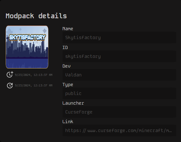 ijtdev_'s tweet photo. [Update] ijtdev/api

Added "Skytisfactory".

https://t.co/lfPaVQnbx4

#ijtdev https://t.co/ZIzTgwnSzS