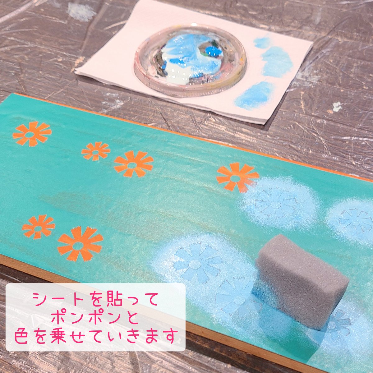 ering_note's tweet photo. 【カフェトレイ＠アリス】
アデリアレトロ×カインズのワークショップに参加してきました❣️ 好きな色で作れると聞き、その場で慌てて考えて北欧風に🐦 悔やまれる点も多々ありますが楽しかったです🥰️
#カインズでつくるアデリアレトロ 
#カインズdiy https://t.co/2wtuuCax4p