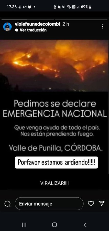 MarianaArg4's tweet photo. Nadie hace nada por Córdoba ! 
San Esteban, Dolores, Capilla del Monte, Los Cocos, Cruz Grande, Villa Giardino y La Cumbre 🔥
No se puede entender tanta falta de humanidad !
Políticos parásitos ! https://t.co/2CCBwzSGA0