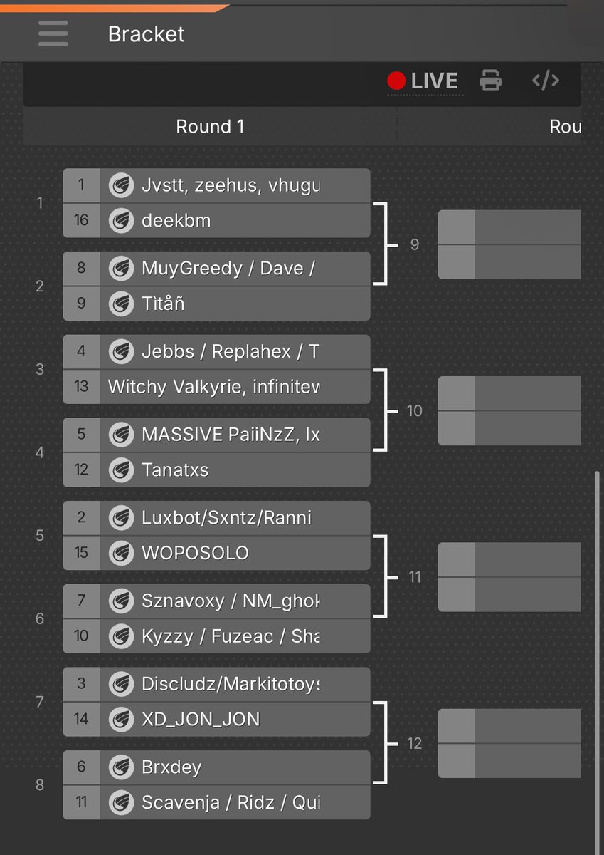 #Fortnite Tournament this Saturday!!! All ages welcomed and Free entry !!!!! Cash 💰 Prize winners take all.. Follow us and dm for more info #IQgamerz The Bracket filling up there’s room for 14 more teams