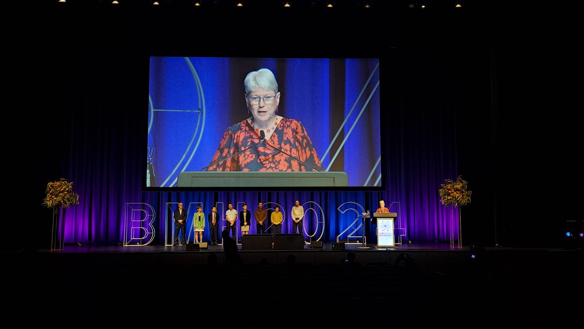 bmh2024Melb's tweet image. @bmh2024 is go! @LeannTilley and partner societies presidents open the congress. Four days focused on the beauty of the molecular biosciences. "Game changing technologies.. with real world outcomes". #FAOBMB #IUBMB #COMBIO