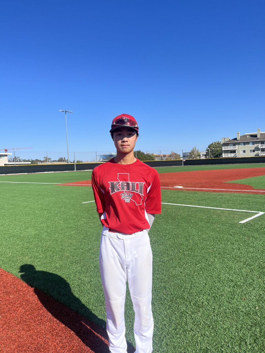 FiveToolCA's tweet photo. F: Kali 365 Trosky Baseball 10, Samurais 6 
PoG: @adrianlee51 3-3 2B, 3 RBI https://t.co/LRvbzES9W6