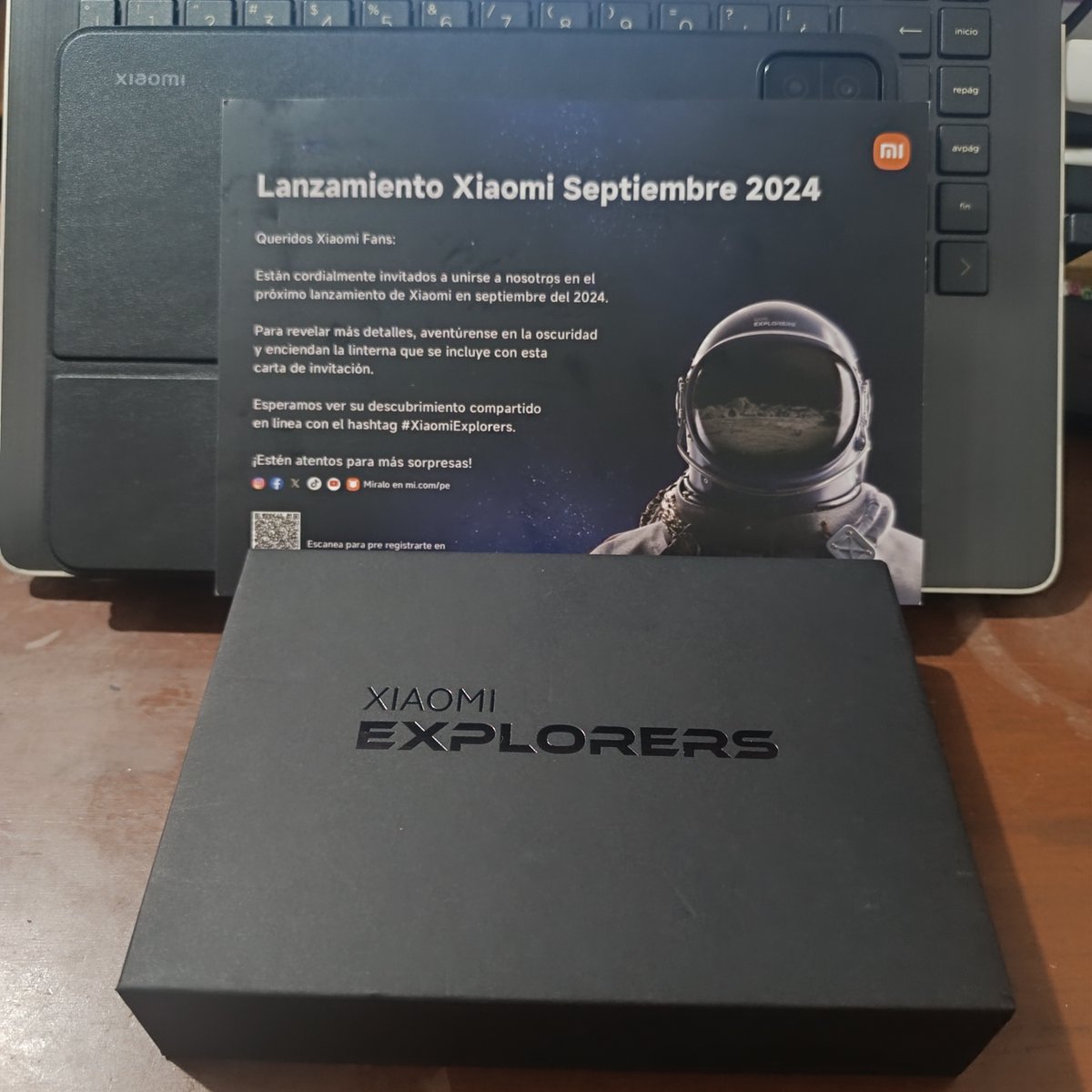 danarc2310's tweet photo. @Xiaomi @Leijun heard us, Greeting from Peru 📷 @xiaomi y @xiaomiperu #XiaomiExplorers #XiaomiLaunch https://t.co/y1qVYn2Xfy