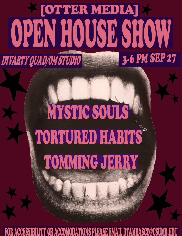 TommingJerry831's tweet photo. We are performing at the Divarty Quad at CSUMB Friday Sep. 27! Come by and hear some tunes and meet some cool people! 

🐁 

                                             🧀 https://t.co/K9zO4UHPvL