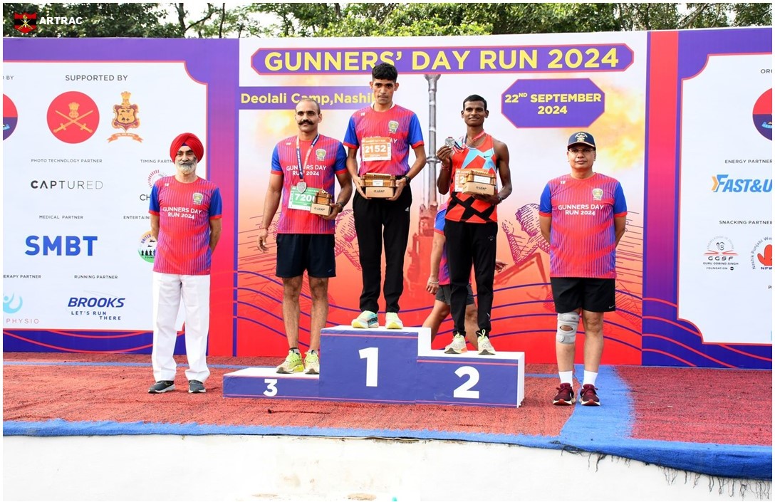 “𝐆𝐮𝐧𝐧𝐞𝐫𝐬’ 𝐃𝐚𝐲 𝐑𝐮𝐧 2024” Gunners' Day Run was conducted at Devlali by # ...