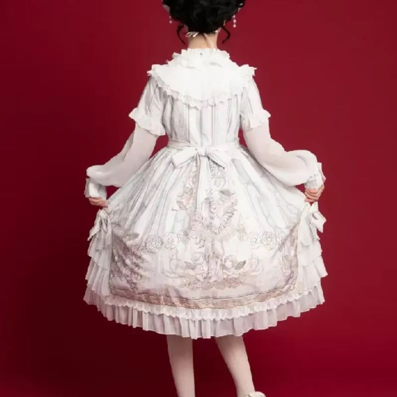 Puerh_Cha's tweet photo. Black or White? | #ReunionWorld #OP #GothLoli #GothicLolita #LongSleeve #LolitaFashion #MidiDress by #OCELOT | https://t.co/QE8Dp8vimn #Kawaii https://t.co/WsaNqHeqxt
