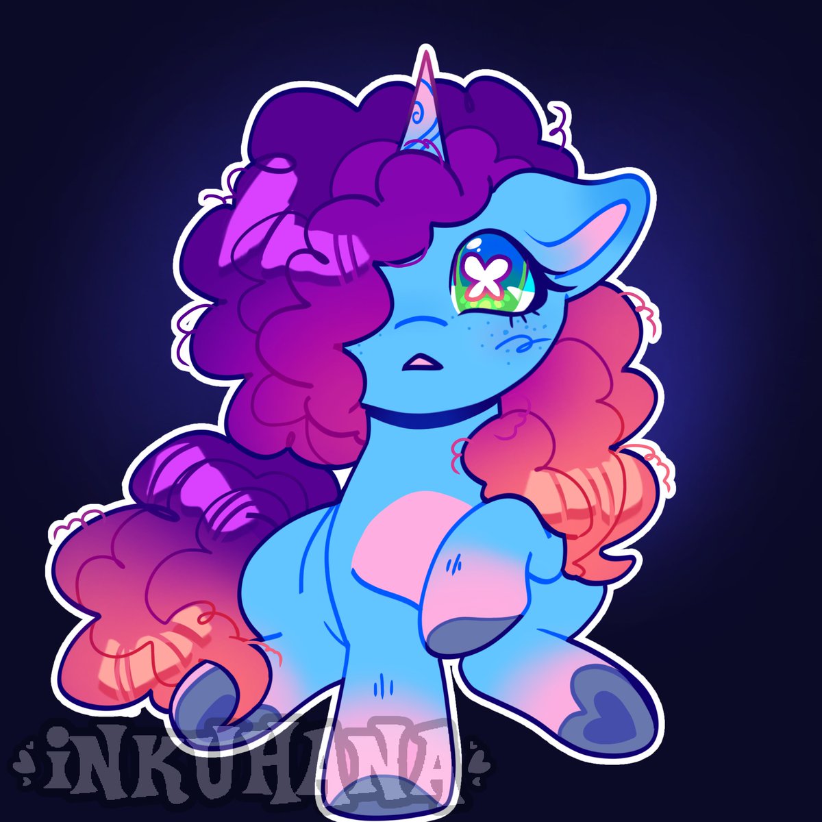 inkuhana's tweet image. Double-posting to give support to Misty's VA with everyone! It's honestly childish to boo someone because you don't like the show; Misty is my favorite character from g5 and her actor did a great job! 🦋 this is my first time drawing her too 🥳