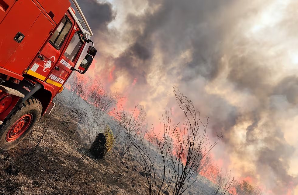 Un Estado nacional que retrocede mientras el fuego avanza en #Córdoba. Vivimos en la Provincia una tragedia ecológica sin precedentes mientras se destinan menos fondos al cuidado del ambiente. Apagar incendios no es prioridad para un gobierno ausente. Emergencia nacional ya.