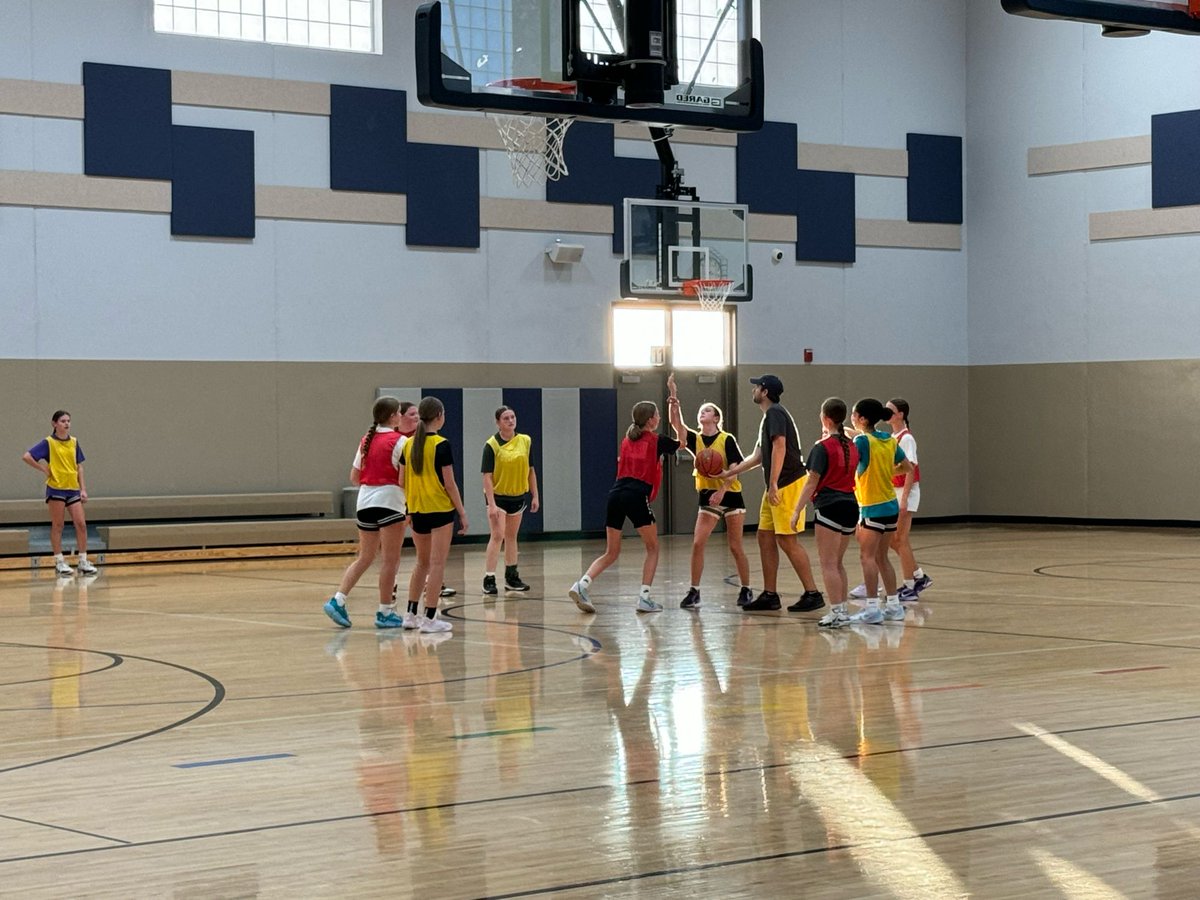 Our 8th Grade girls tipped off their final travel season with tryouts tonight!