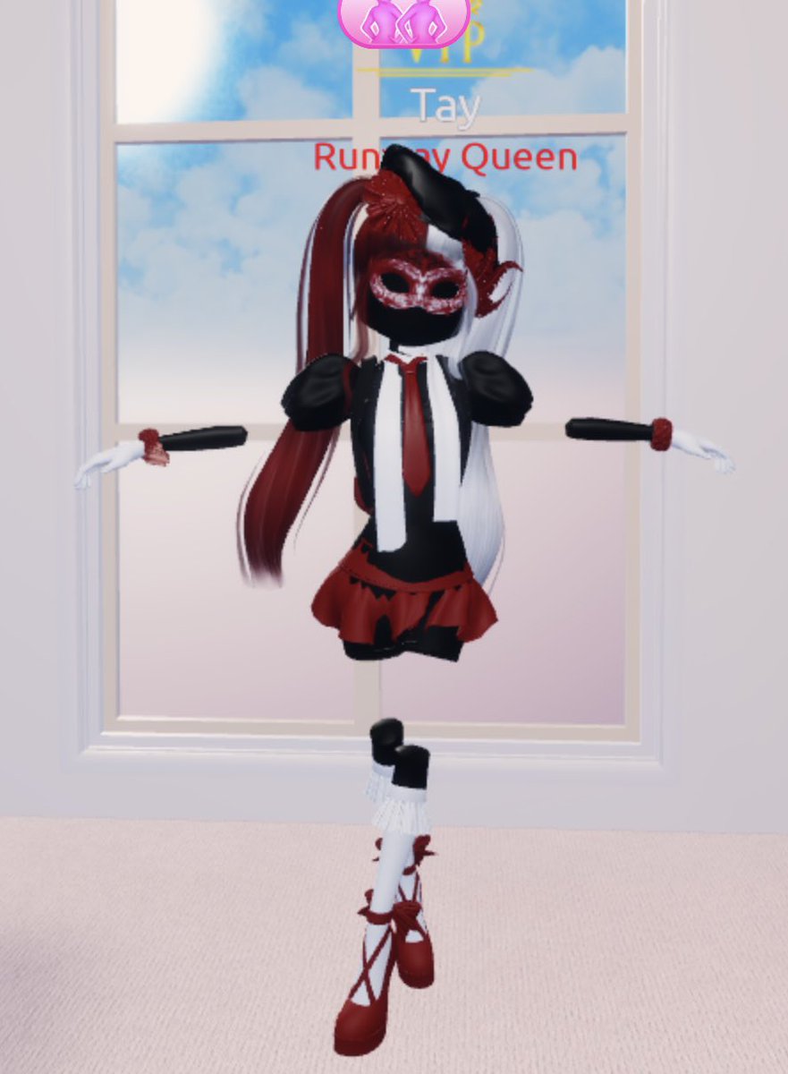 I’m obsessed with the look I just did on DTI I’m not over it and I feel like the whole DTI world needs to see it, the theme was trick or treat #dresstoimpress #DTI <a href="/_Dress2Impress/">Dress To Impress</a> <a href="/TheDTINews/">DTI News ⭐️</a>