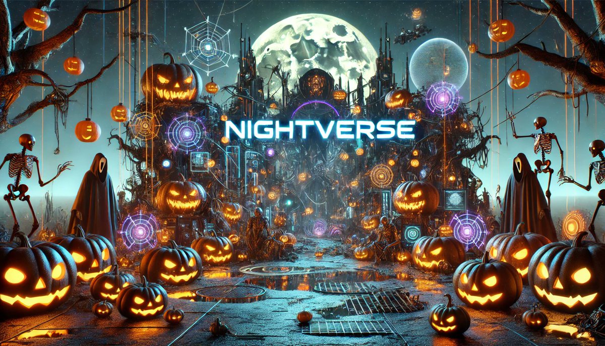 🎃👾 Prepare for a Haunting in the Nightverse! 👾🎃

This Halloween, dive into the eerie, neon-lit world of #Nightverse where technology meets terror. Beware of the ghosts lurking in the shadows and the haunted structures ahead! 🌕🦇

Are you ready to face the future of fear? 👻