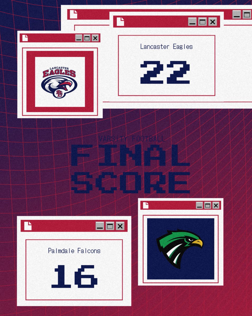 We ended up with a huge league win Friday night and spoiled Palmdale’s Hoco🦅❤️💙 #eaglescoming #dontblink