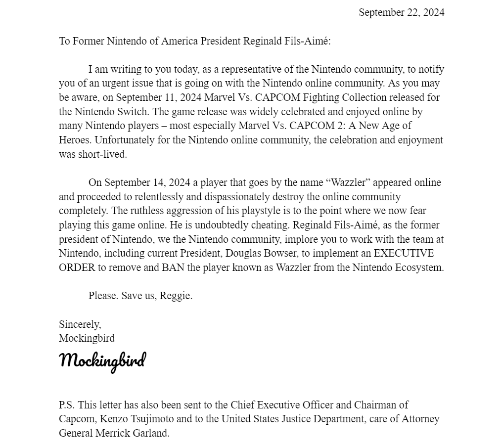 Mockingbird tweet media