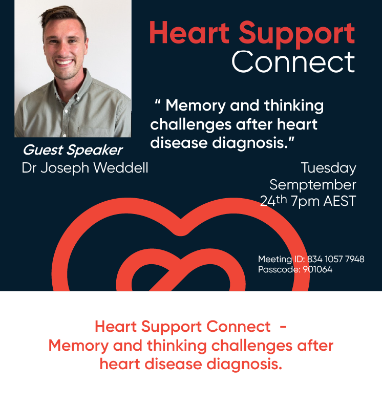 ❤️SOLVECHD❤️ (@solvechd) on Twitter photo 🎙️In collaboration with <a href="/heartsupportaus/">Heart Support Australia</a> #SOLVECHD superstar #PhD candidate <a href="/WeddellJoseph/">Joseph Weddell</a> will discuss 'Memory and Thinking Challenges after #heartdisease diagnosis'
Join us online tomorrow for this insightful talk! Don’t miss it!
🧠❤️
Zoom details👇 🎙️In collaboration with <a href="/heartsupportaus/">Heart Support Australia</a> #SOLVECHD superstar #PhD candidate <a href="/WeddellJoseph/">Joseph Weddell</a> will discuss 'Memory and Thinking Challenges after #heartdisease diagnosis'
Join us online tomorrow for this insightful talk! Don’t miss it!
🧠❤️
Zoom details👇