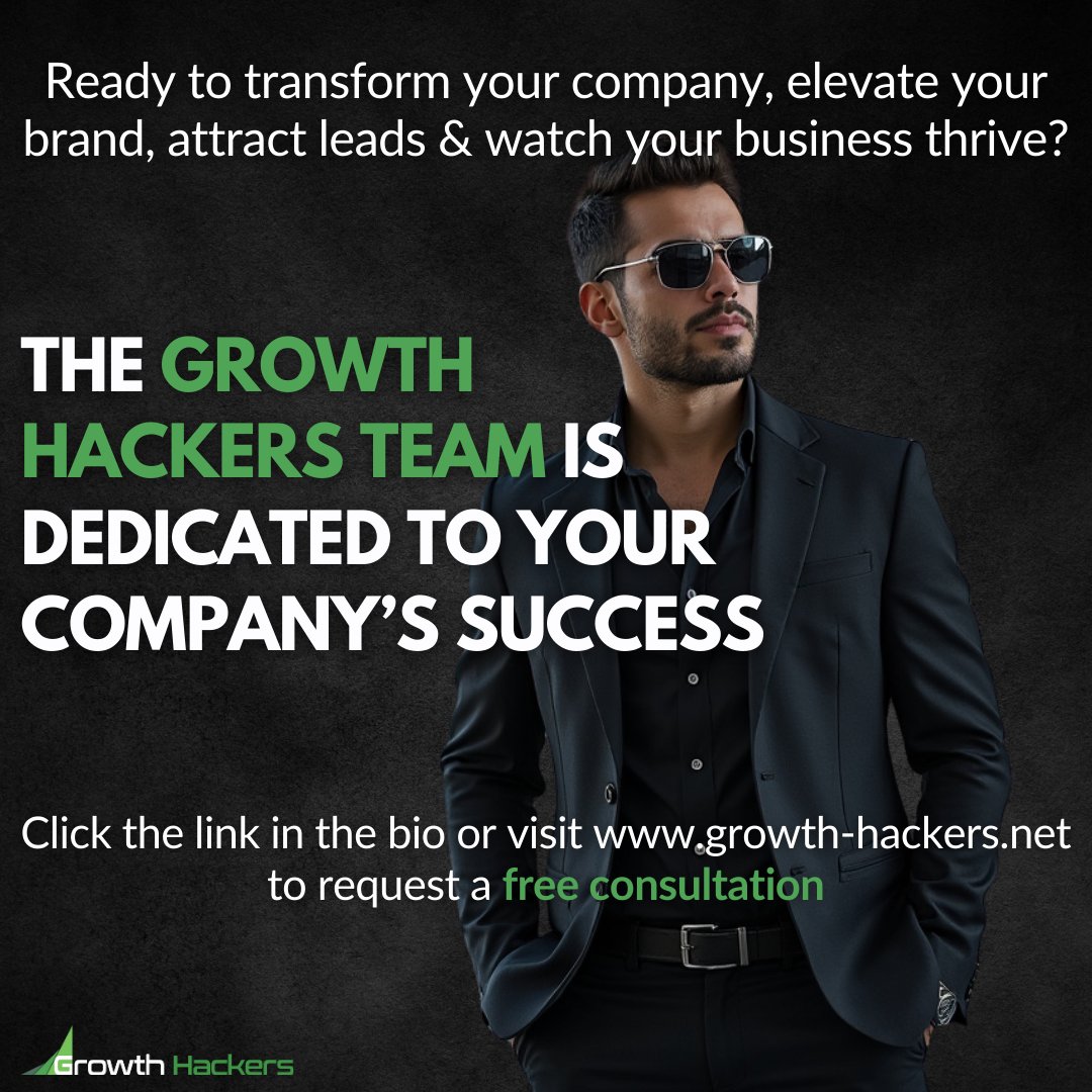 StartGrowthHack's tweet image. 2 Proven Ways Growth Hackers Transforms Businesses... 🚀
When it comes to growing your business, driving meaningful traffic, generating qualified leads, and increasing revenue—data is everything.
That’s why we take a results-driven approach at our agency to deliver measurable…