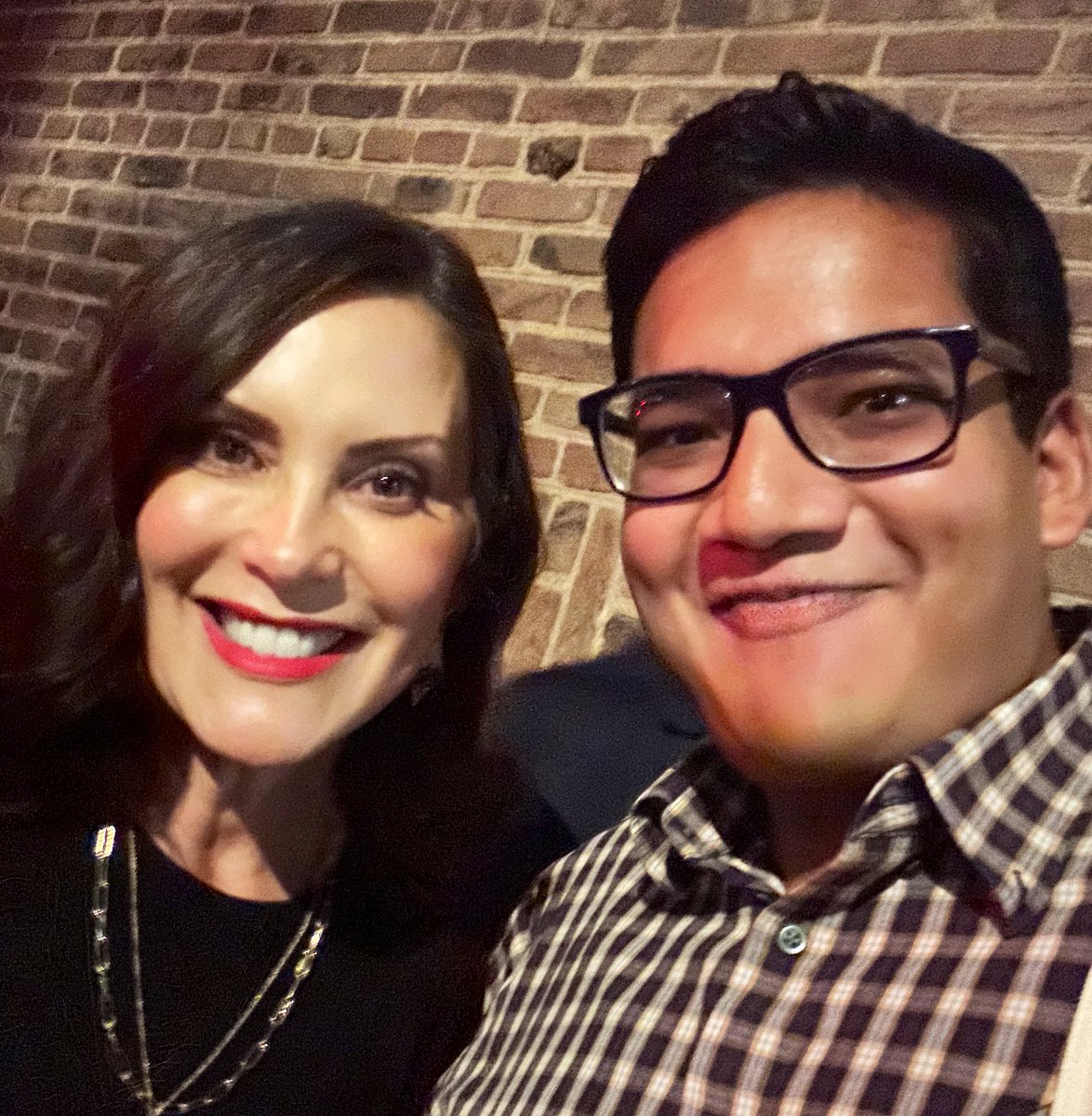 I can’t believe I met <a href="/GovWhitmer/">Governor Gretchen Whitmer</a>! Thank you for coming to NYC - you are authentic, hilarious, and a great leader! #FuturePresident <a href="/gretchenwhitmer/">Gretchen Whitmer</a>