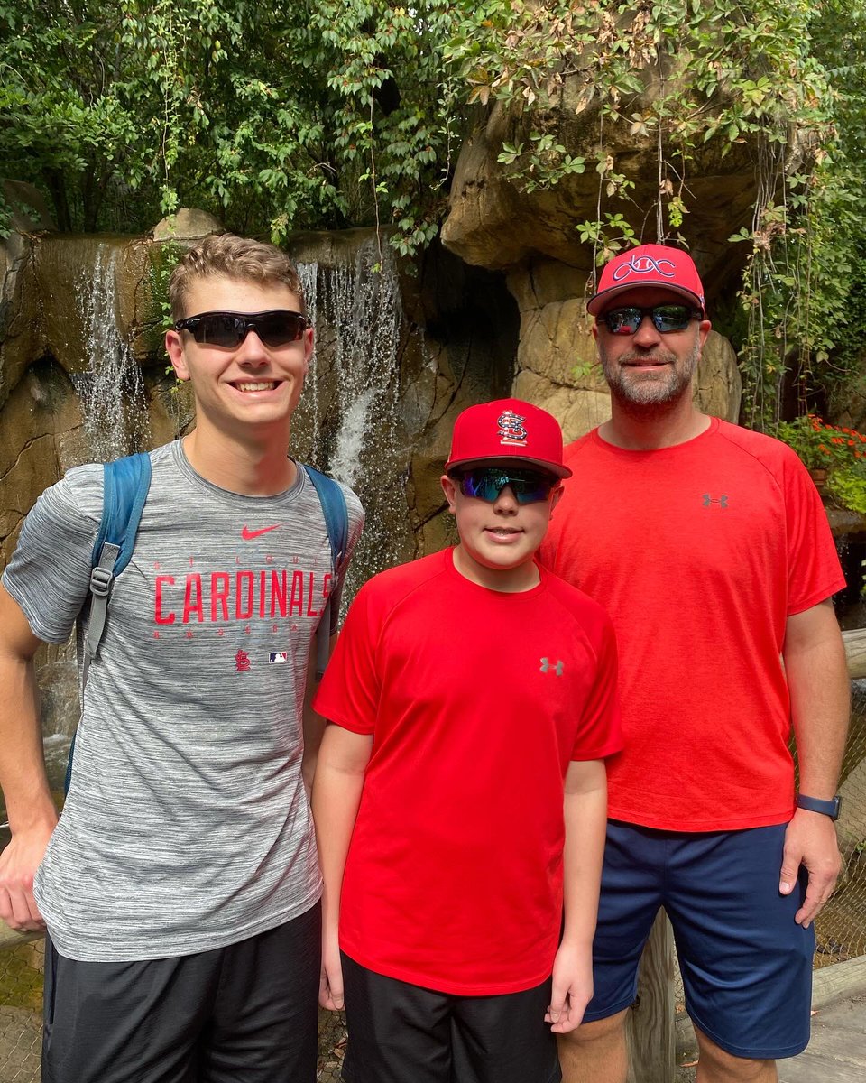 Spent the weekend with the fam in St. Louis…zoo and Cardinals game! Felt like being a kid again, hanging around all the old places!