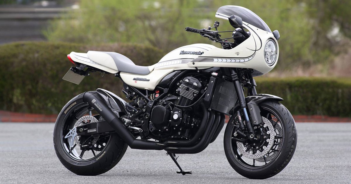 Speed Read: A Kawasaki Z900RS café racer from Japan, and more: We open this week’s proceedings with a modern Kawasaki Z900RS with miles of retro style, before pivoting to a Ducati Frankenbike with a gleaming paint job. We also… bikeexif.com/custom-motorcy… qr.net/5zyj