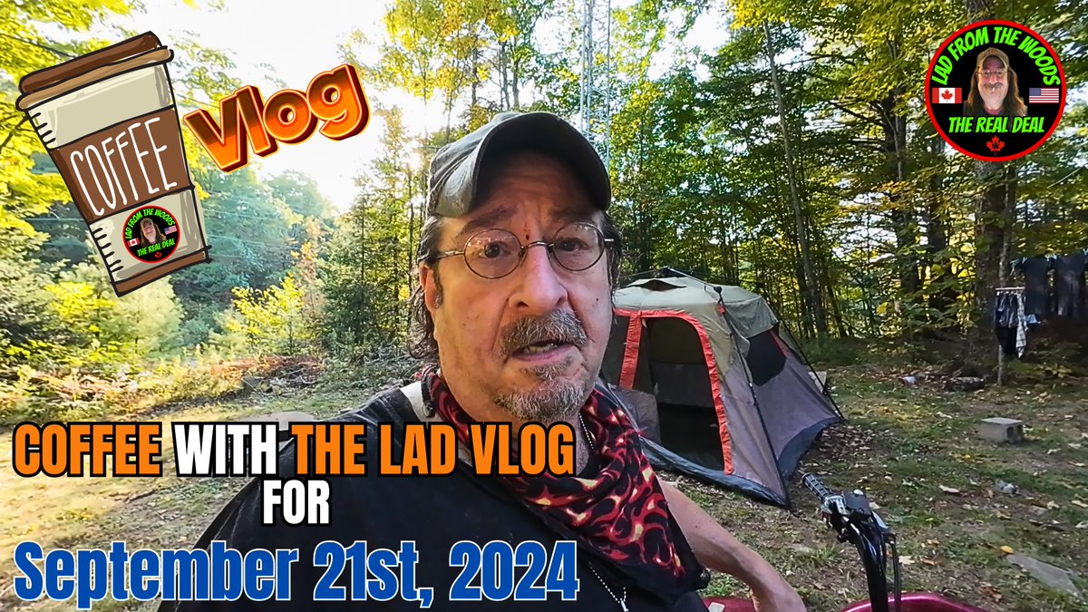 TheLadsRVLife's tweet photo. Coffee With The Lad Vlog For September 21st, 2024
https://t.co/Z0wb6z8Z7x via @YouTube
#coffeewiththelad #vlog #campvlog #rvlifefulltime https://t.co/cxeH9JbuGb