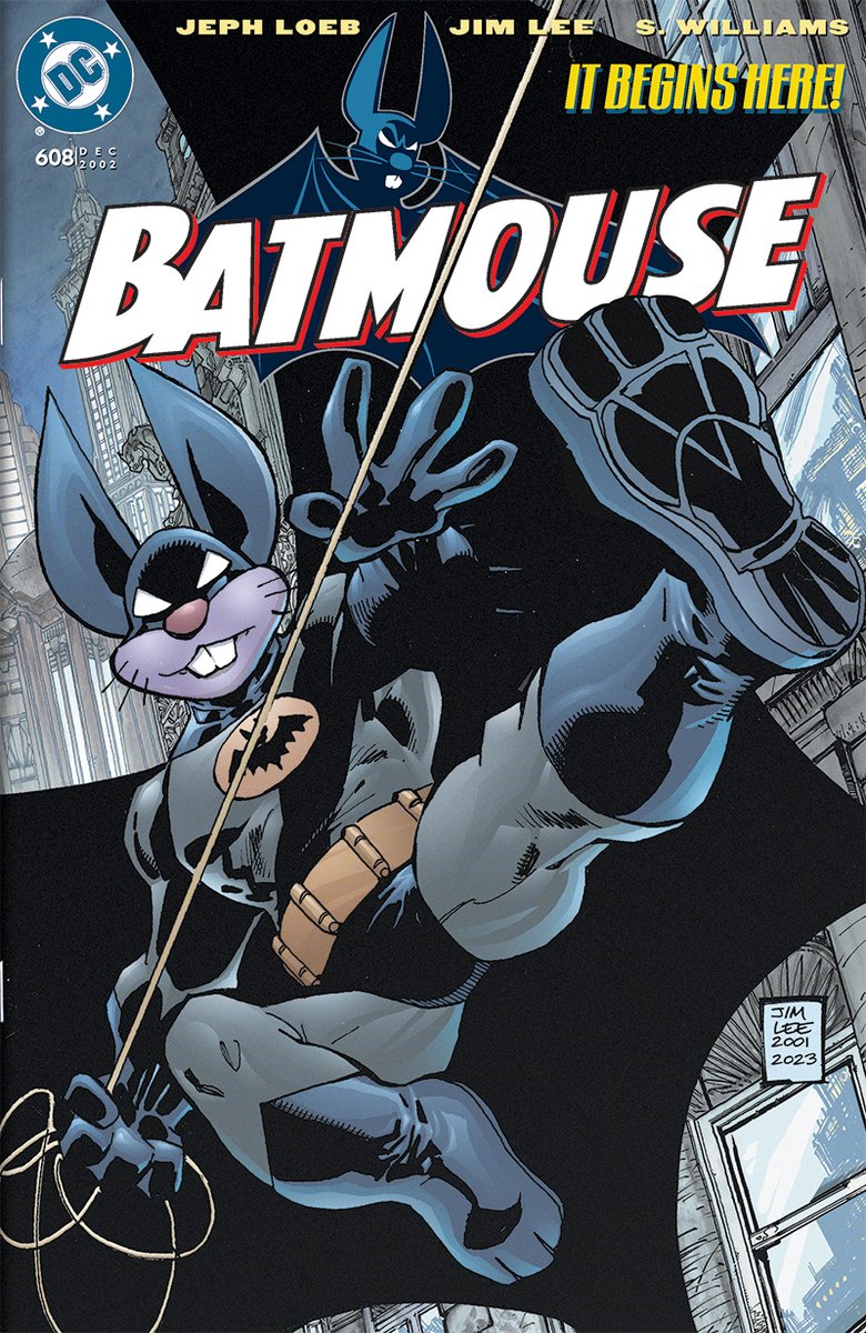 RedxCarbon's tweet photo. Just secured from @CandyDigital
https://t.co/06GvwsIuJT
Batmouse, Mint #3. Drawn exclusively for DC3 by my favorite artist of all time @JimLee
@DCOfficial @DCNFTOfficial #DCNFT @batcowls #Batman #Batmouse https://t.co/CnO04ZhixX