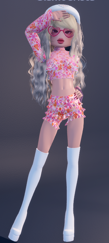 waterunicorns's tweet photo. every time i think im cooking in #DressToImpress  with my fits a 10 year old gets 1rst with a off-shoulder shirt and ruffle skirt looking like a pink highlighter 

no creativity i swear T-T https://t.co/SmzAjYccA5