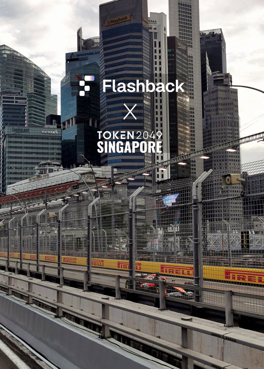FlashbackSocial's tweet photo. And just like that Token2049 was over in a FLASH ⚡️

A crazy week packed with non-stop events, productive meetings, and the chance to reconnect with old friends while making new ones.

On top of that, we're happy to share that the response to our new logo & name has been overwhelmingly positive!

From here until year-end, we’re ready to show the world what’s next for Flashback 🚀

#Crypto #Blockchain #Web3 #Flashback