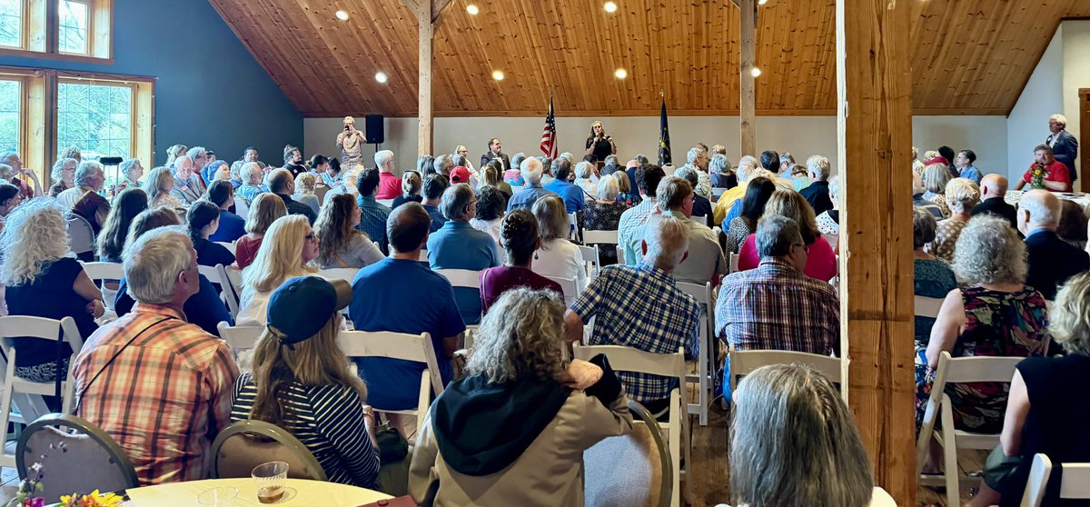 Bloomington came with the energy to meet the moment. Yet again, Hoosiers showed up and packed the house.

<a href="/HorrocksForIN62/">Thomas Horrocks For Indiana 62</a> <a href="/monroedems/">Your Monroe County Democratic Party</a> <a href="/DemocratsAtIU/">College Democrats at IU</a> <a href="/INDems/">Indiana Democratic Party</a> 

#McCormickforGov #McCormickGoodin24 #VoteBlue #Indiana #MonroeCounty