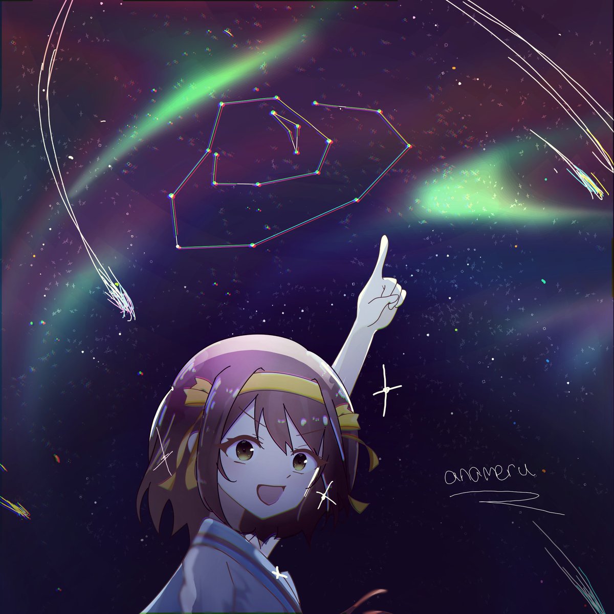 anameruvt's tweet image. Ｕ   Ｆ   Ｏ   ！ 🛸
#涼宮ハルヒの憂鬱 
#HaruhiSuzumiya